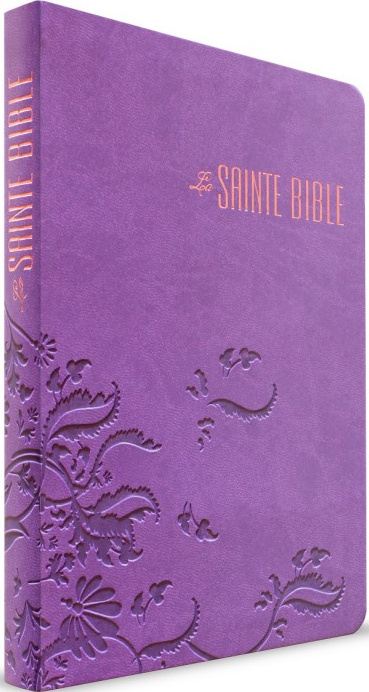 Bible Esaïe 55 souple Parme arabesque