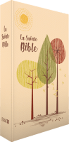 Bible Segond 1910 souple beige/arbre or