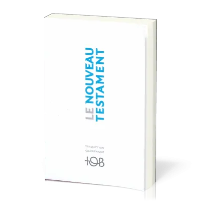 Nouveau Testament souple blanc - TOB