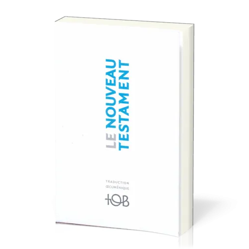 Nouveau Testament souple blanc - TOB