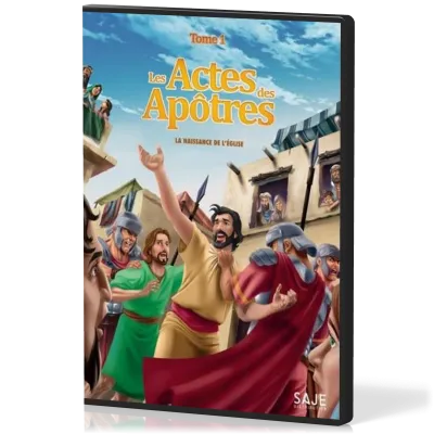 DVD - Les actes des apôtres - Tome 1 : La Naissance de l’Eglise