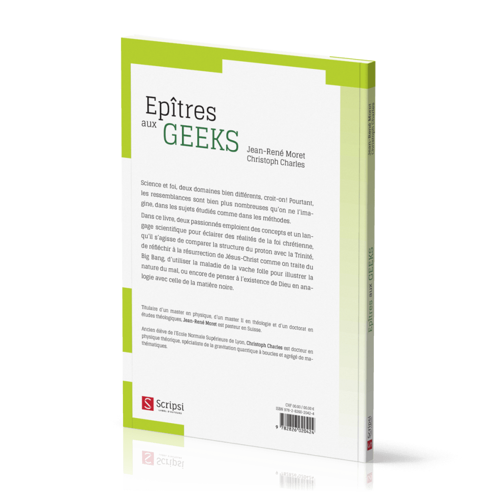 Epîtres aux geeks - Une approche analogique de la science et de la foi