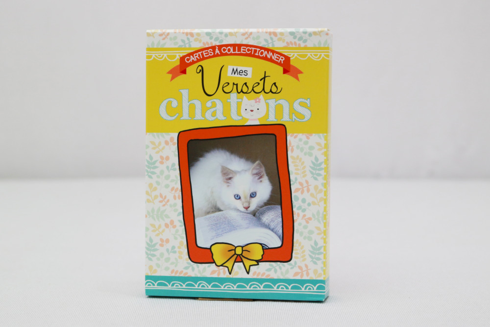 Mes versets chatons - Cartes à collectionner
