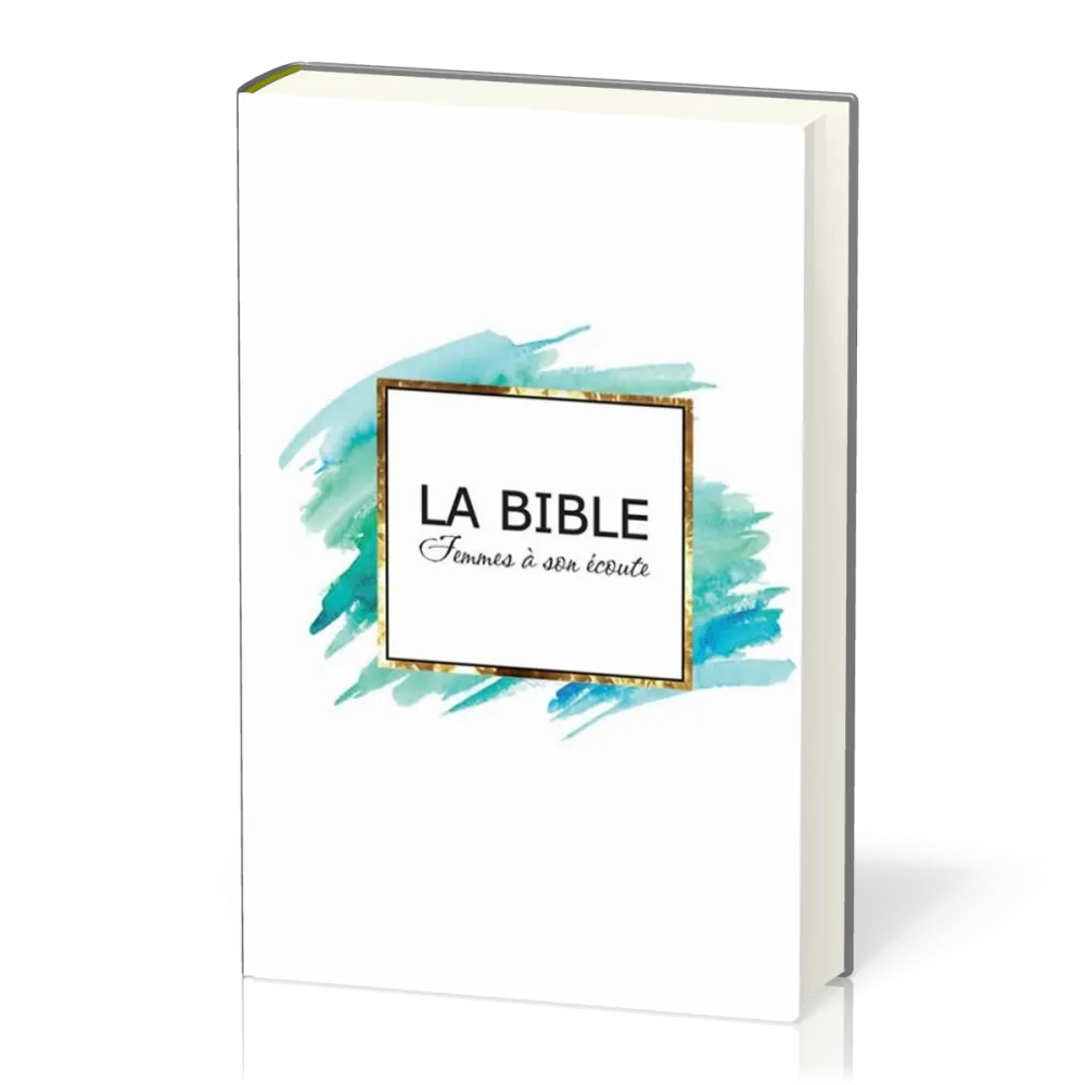 Bible Segond 1910 Femmes à son écoute rigide blanc/bleu