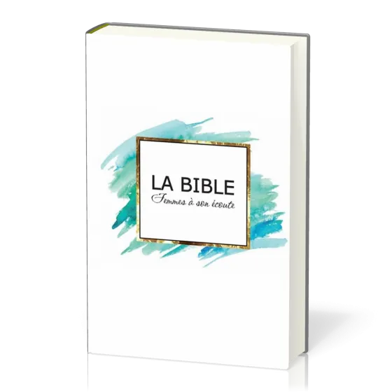 Bible Segond 1910 Femmes à son écoute rigide blanc/bleu