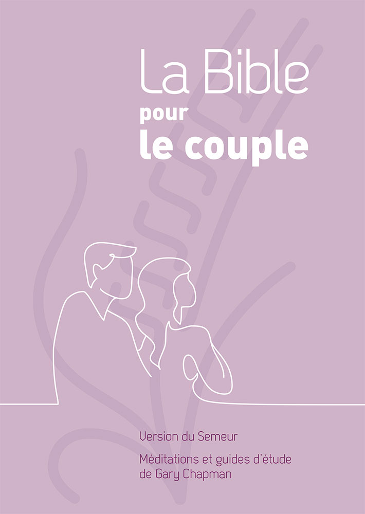 Bible Semeur pour le couple rigide mauve