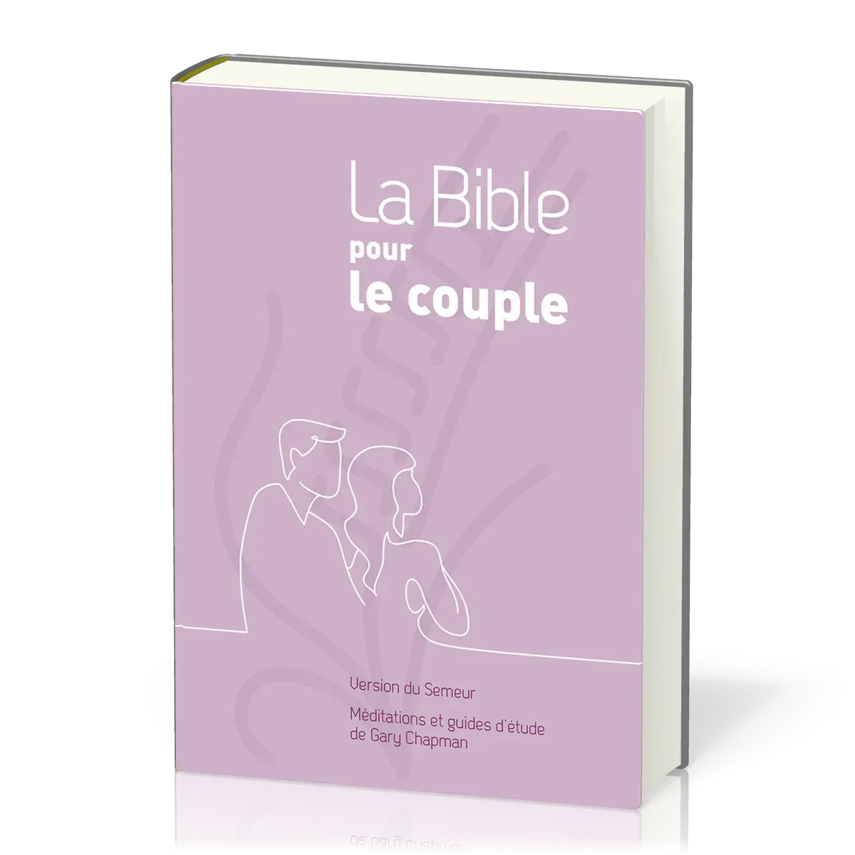 Bible Semeur pour le couple rigide mauve