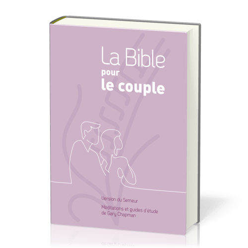 Bible Semeur pour le couple rigide mauve