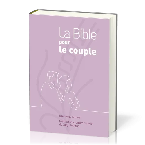 Bible Semeur pour le couple rigide mauve