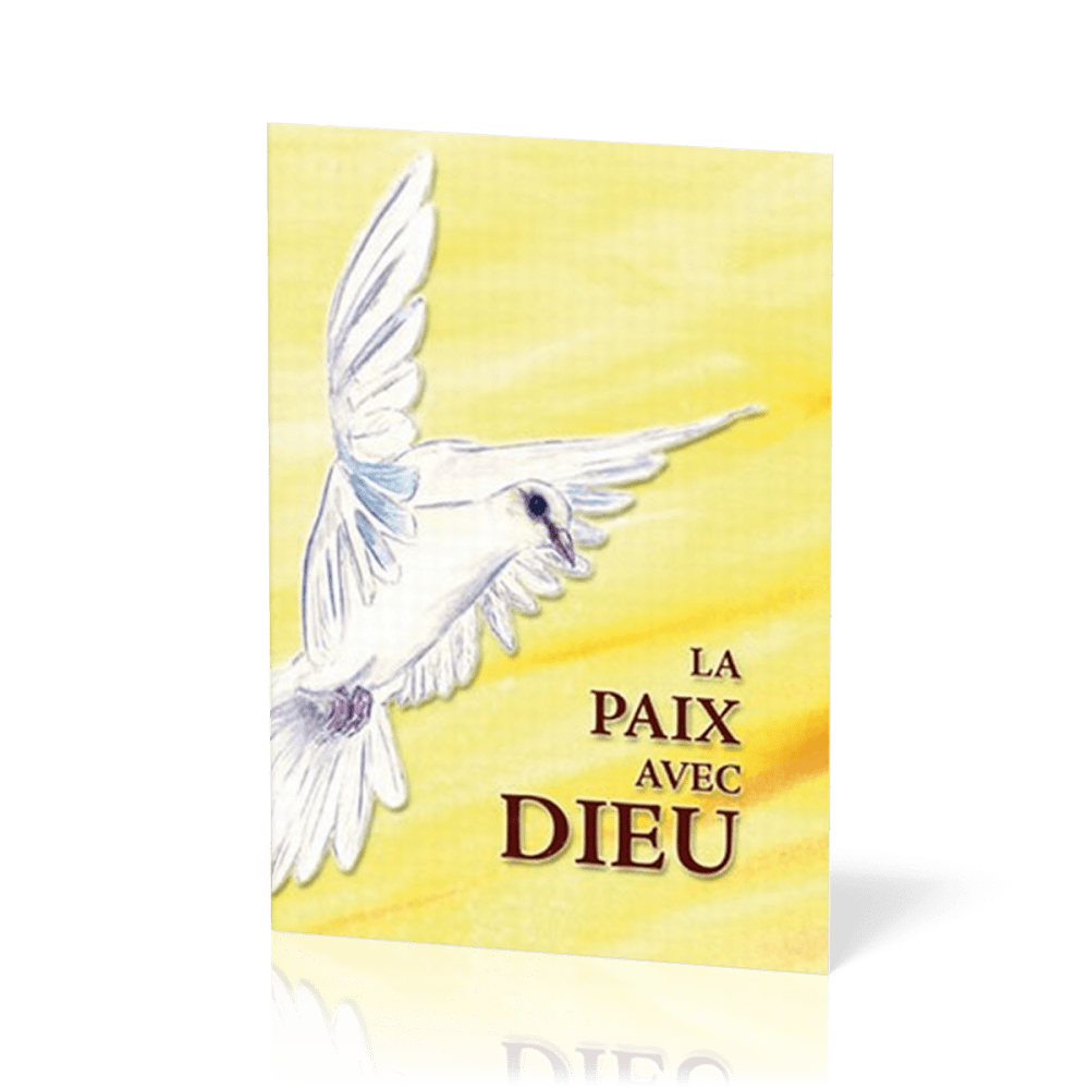 La Paix avec Dieu gros caractères