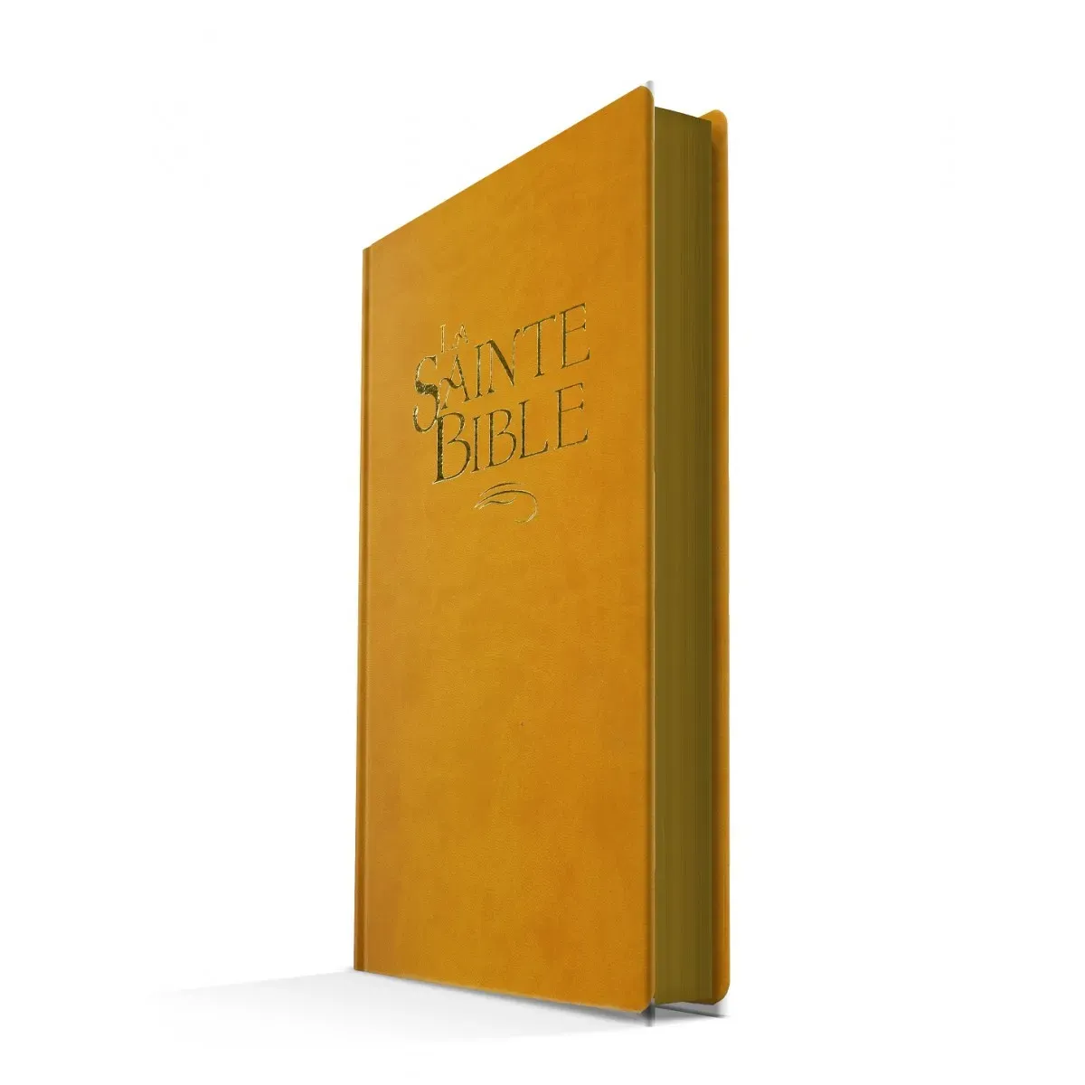 Bible Esaïe 55 confort souple Ocre Or