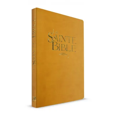 Bible Esaïe 55 confort souple Ocre Or