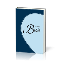 Bible Segond 1910 souple duo bleu argent