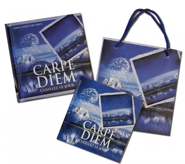 Carpe Diem (mini livre + sac + carte)