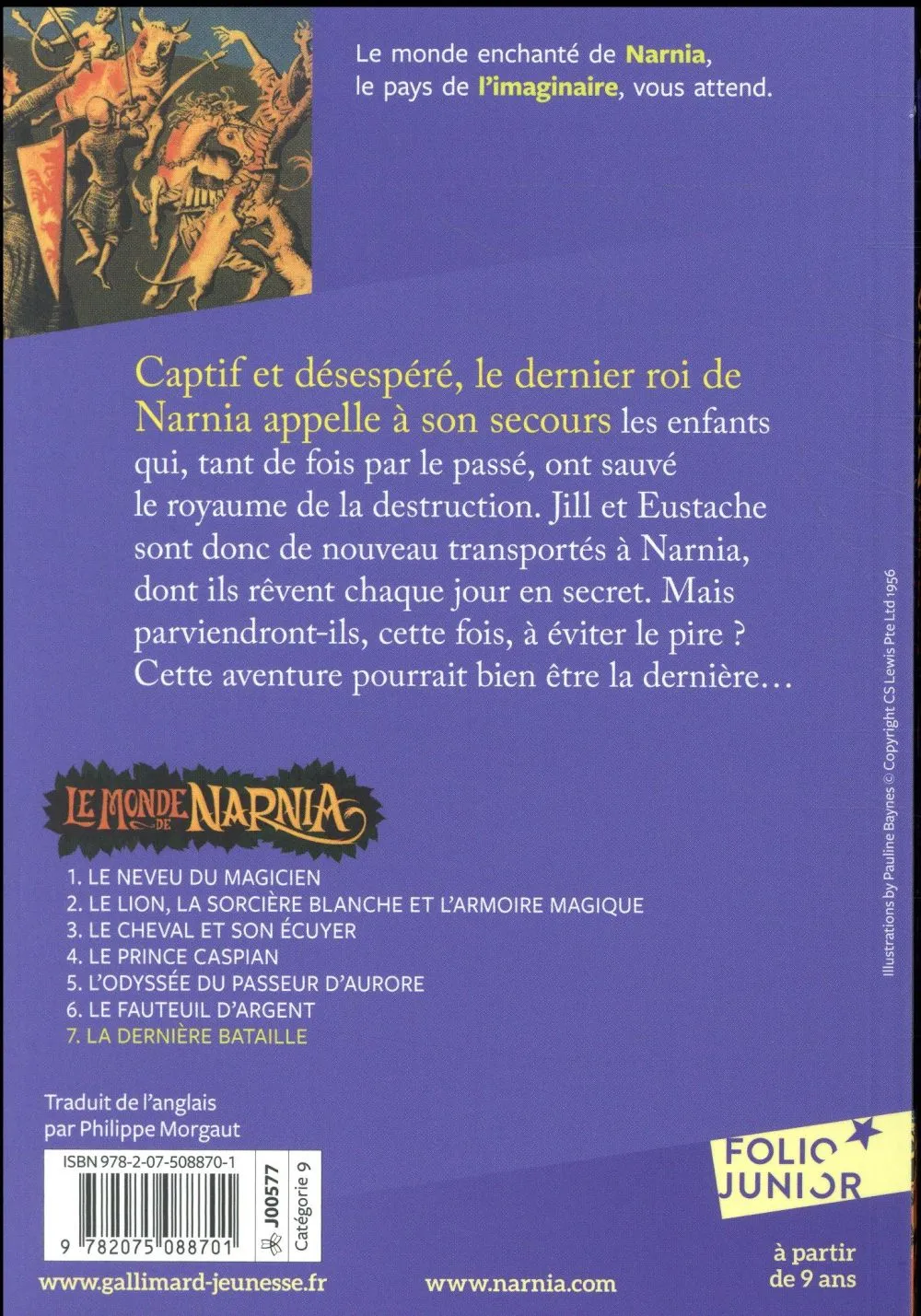 Dernière bataille, La - Chroniques de Narnia vol.7