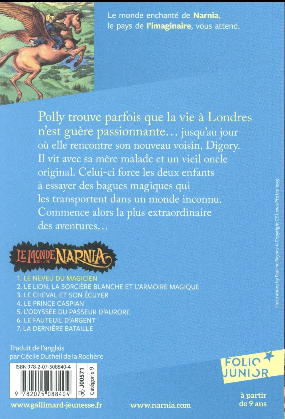 Neveu du Magicien, Le - Chronique de Narnia - vol.1