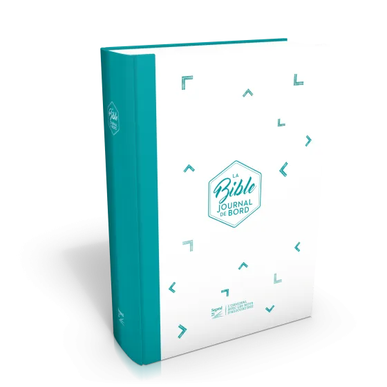 Bible SG21 Journal de bord rigide blanc/bleu