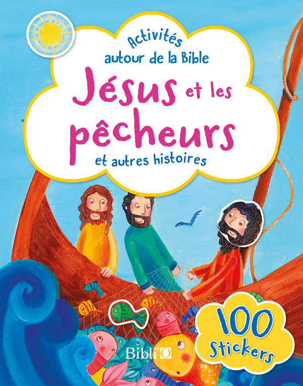 Jésus et les pêcheurs 100 stickers