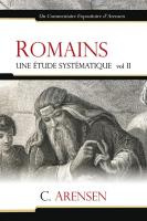 Romains - Une étude systématique vol 2