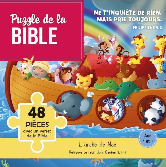Puzzle de la Bible : L'Arche de Noé - 48 pièces
