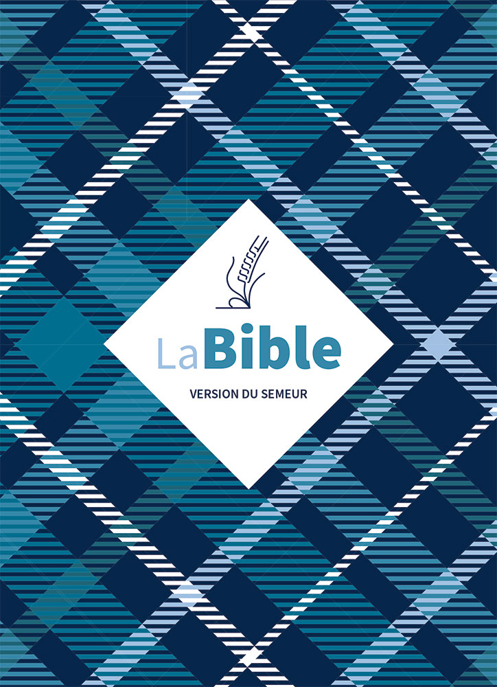 Bible Semeur souple lin carreaux
