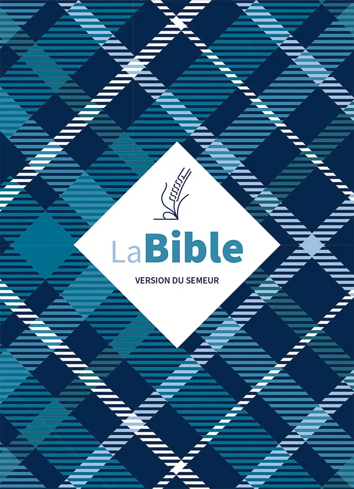 Bible Semeur souple lin carreaux