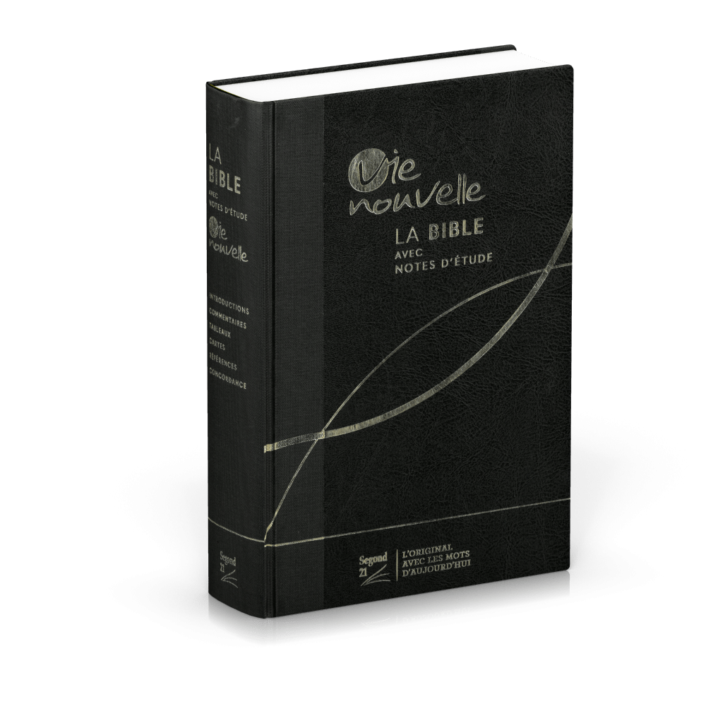 Bible SG21 Vie Nouvelle rigide noir