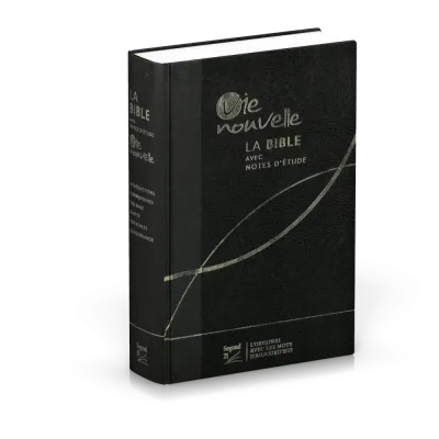 Bible SG21 Vie Nouvelle rigide noir