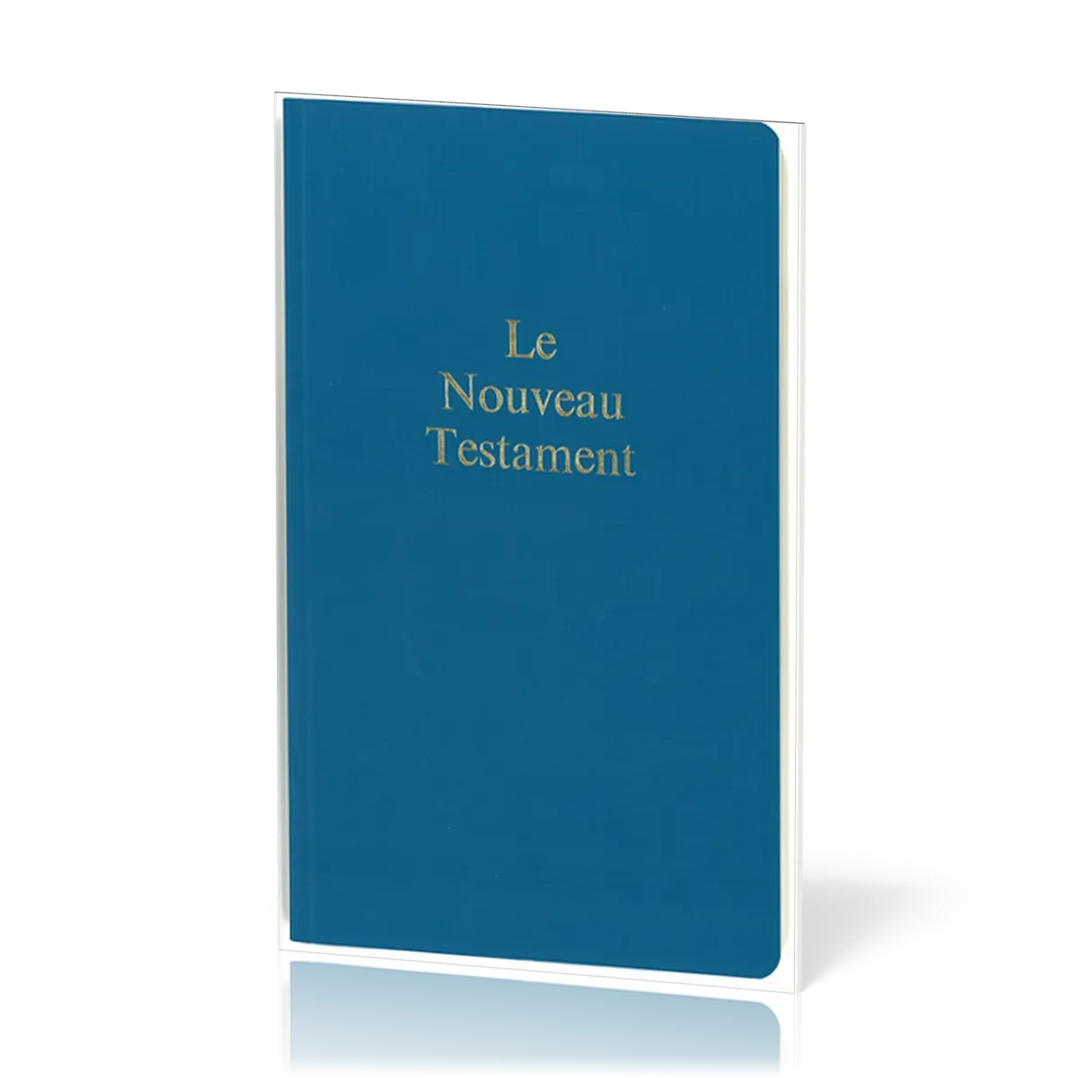 Nouveau Testament gros caractère souple bleu - Darby