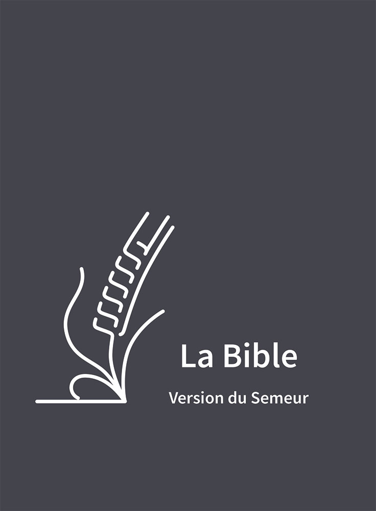 Bible Semeur souple lin bleue