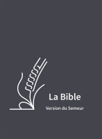 Bible Semeur souple textile bleue