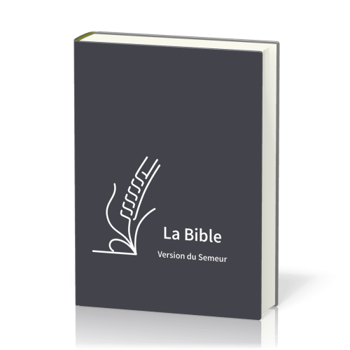 Bible Semeur souple lin bleue