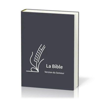 Bible Semeur souple textile bleu