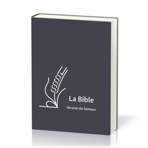 Bible Semeur souple textile bleu