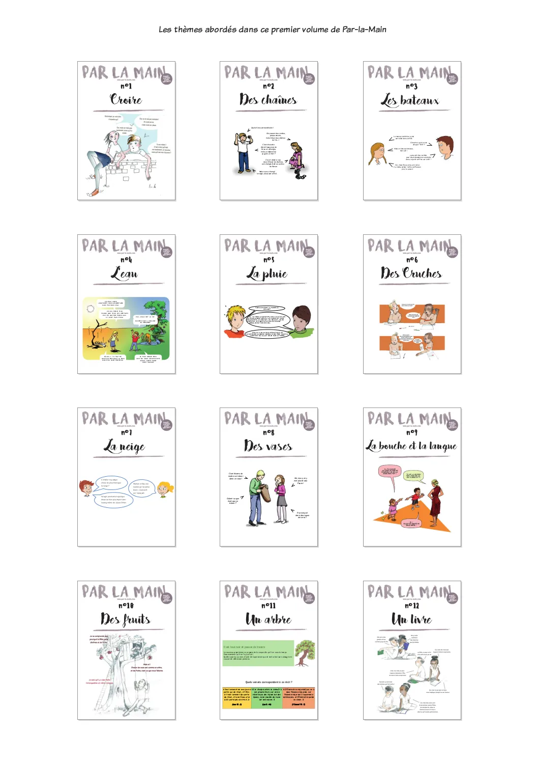 Par la main volume n° 1