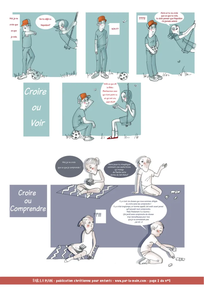 Par la main volume n° 1