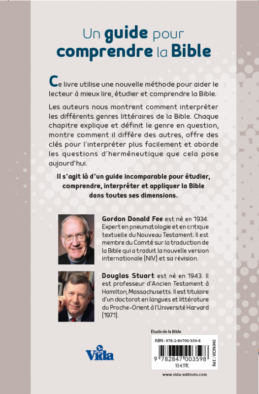 Nouveau regard sur la Bible, Un - un guide pour comprendre la Bible