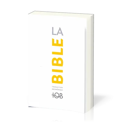 Bible TOB blanc notes essentielles
