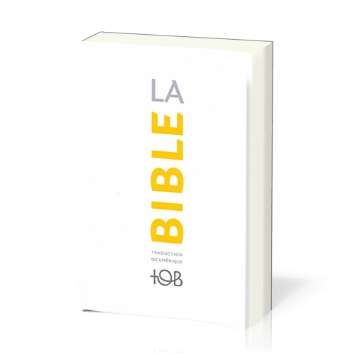 Bible TOB blanc notes essentielles