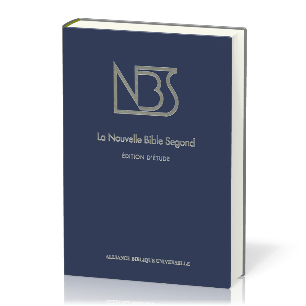 Bible NBS étude rigide bleue