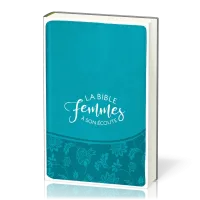 Bible Segond 1910 Femmes à son écoute souple Turquoise
