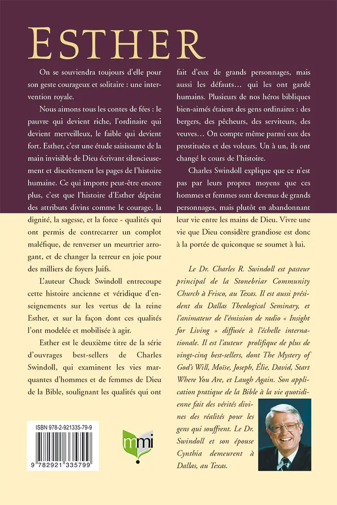 Esther une femme remplie de force et de grâce