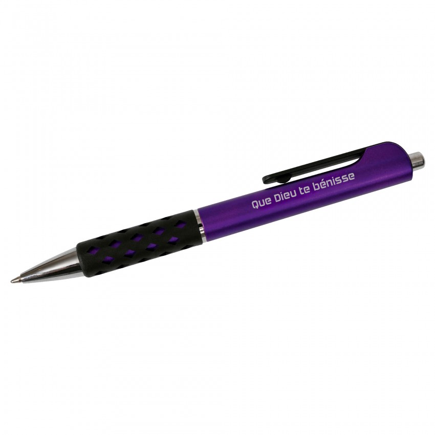 Stylo à bille Bénédictions Lilas