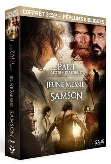 DVD - Paul apôtre de Christ - Le jeune messie - Samson (coffret)