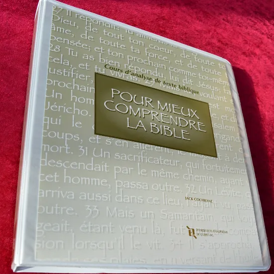Pour mieux comprendre la Bible - Cours et corrigés (cours sans classeur)