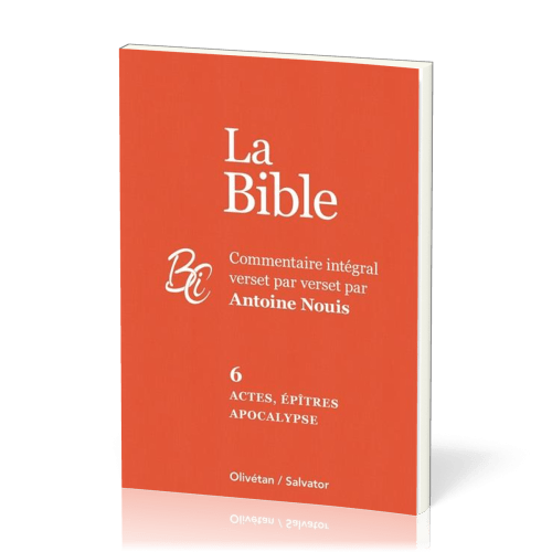 Actes, épîtres et Apocalypse - La Bible Tome 6