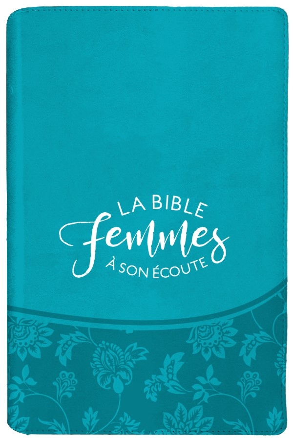 Bible Segond 1910 Femmes à son écoute souple Turquoise