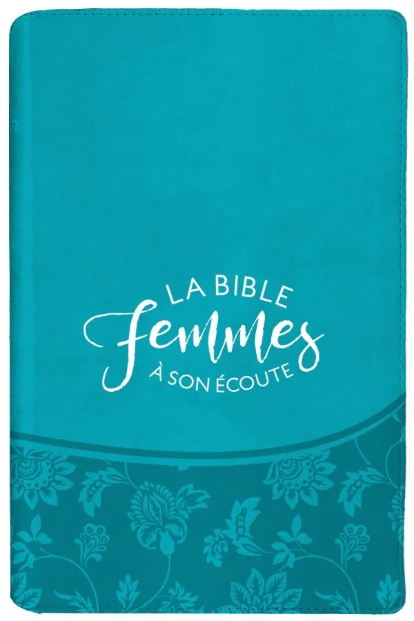 Bible Segond 1910 Femmes à son écoute souple Turquoise