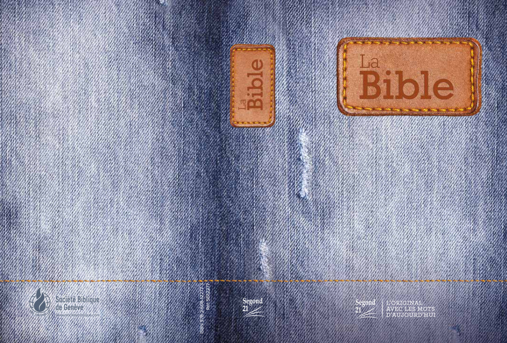 Bible SG21 souple Jeans toilée zip