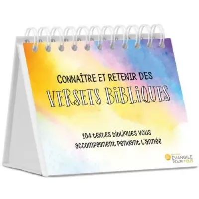 Connaître et retenir des versets Bibliques